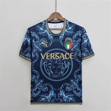 Maglia Italia x Versace Blue 2022/2023 